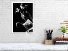 Load image into Gallery viewer, BLOOMING TULIPS   b&amp;w