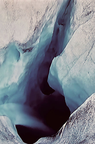 TURQUOISE CREVASSE   Antarctic