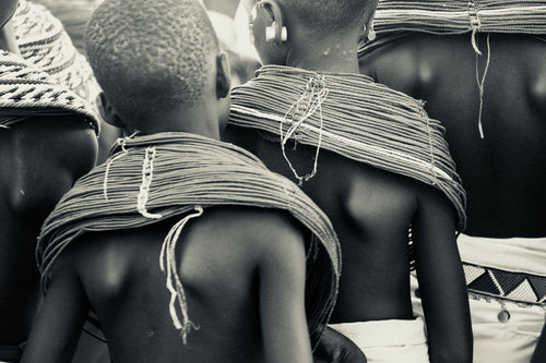 SAMBURU BEADS AND TWINE   Kenya Silvertone