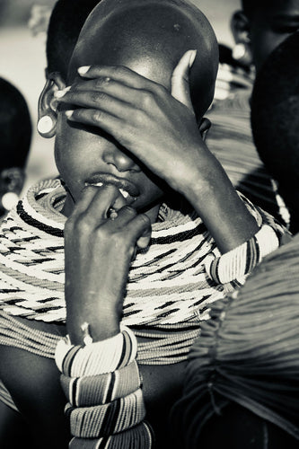 SAMBURU TRIBAL HANDS   Kenya silvertone