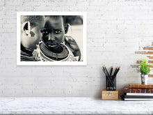Load image into Gallery viewer, THOSE EYES   Kenya silvertone