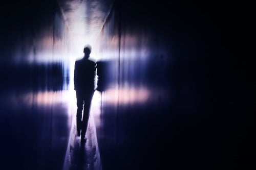 PINK AND BLUE MAN   London