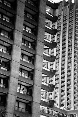 BRUTALIST NATURE DOESN'T LIVE HERE   London b&w