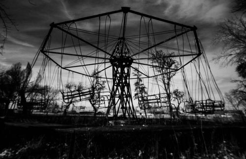 ROMANIA FORGOTTEN RIDE   b&w